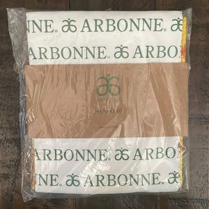 ARBONNE logo’d 100% cotton tea towel set of 2, NWT